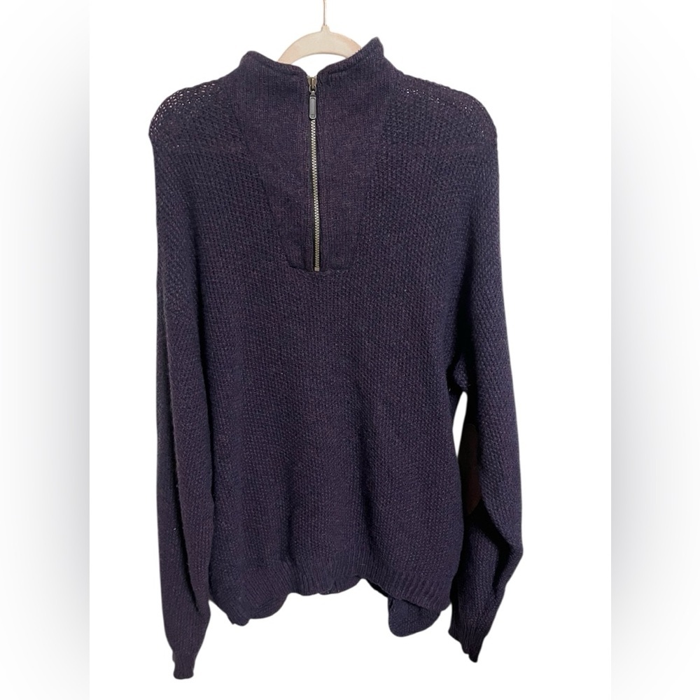 REI Purple Imperfection Sweater Sz Large